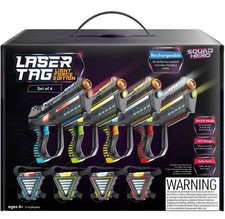 Squad Hero Rechargeable Laser Tag Set for Kids and Adults - Light Force Edition