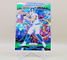 2024 Panini Prizm - Fireworks Will Levis #4 Green Ice