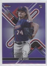 2022 Topps Finest Purple Refractor 127/250 Joe Ryan #19 0w38