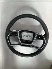 Steering wheel Audi A8 4N multifunction steering wheel leather brown...