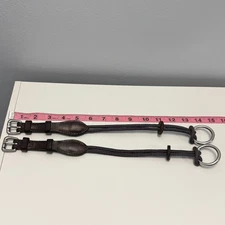 Nunn Finer Horse Gag Cheek Pieces Used