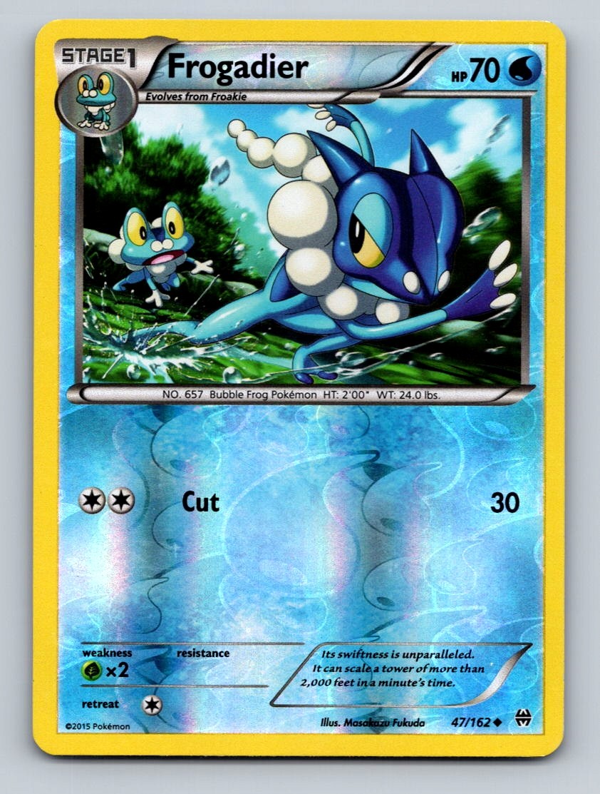 Frogadier Reverse Holo Uncommon XY - BREAKthrough 47/162