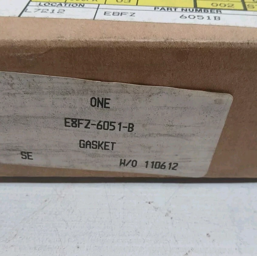 Junta de culata de motor Ford Escort Mercury Lynx 1.6 1981-1985 raro como nuevo / E8FZ-6051-B Foto 2 de 4
