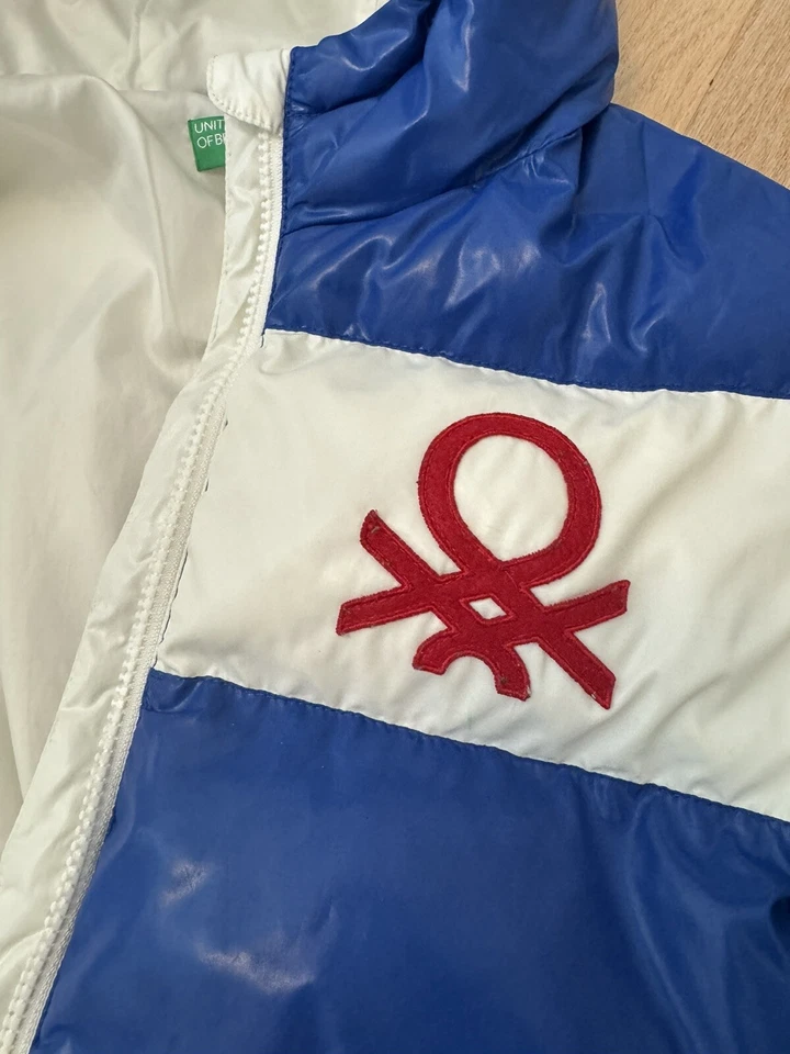 Chaqueta Benetton Niños Azul Talla 10/11 Años  Foto 4 de 4