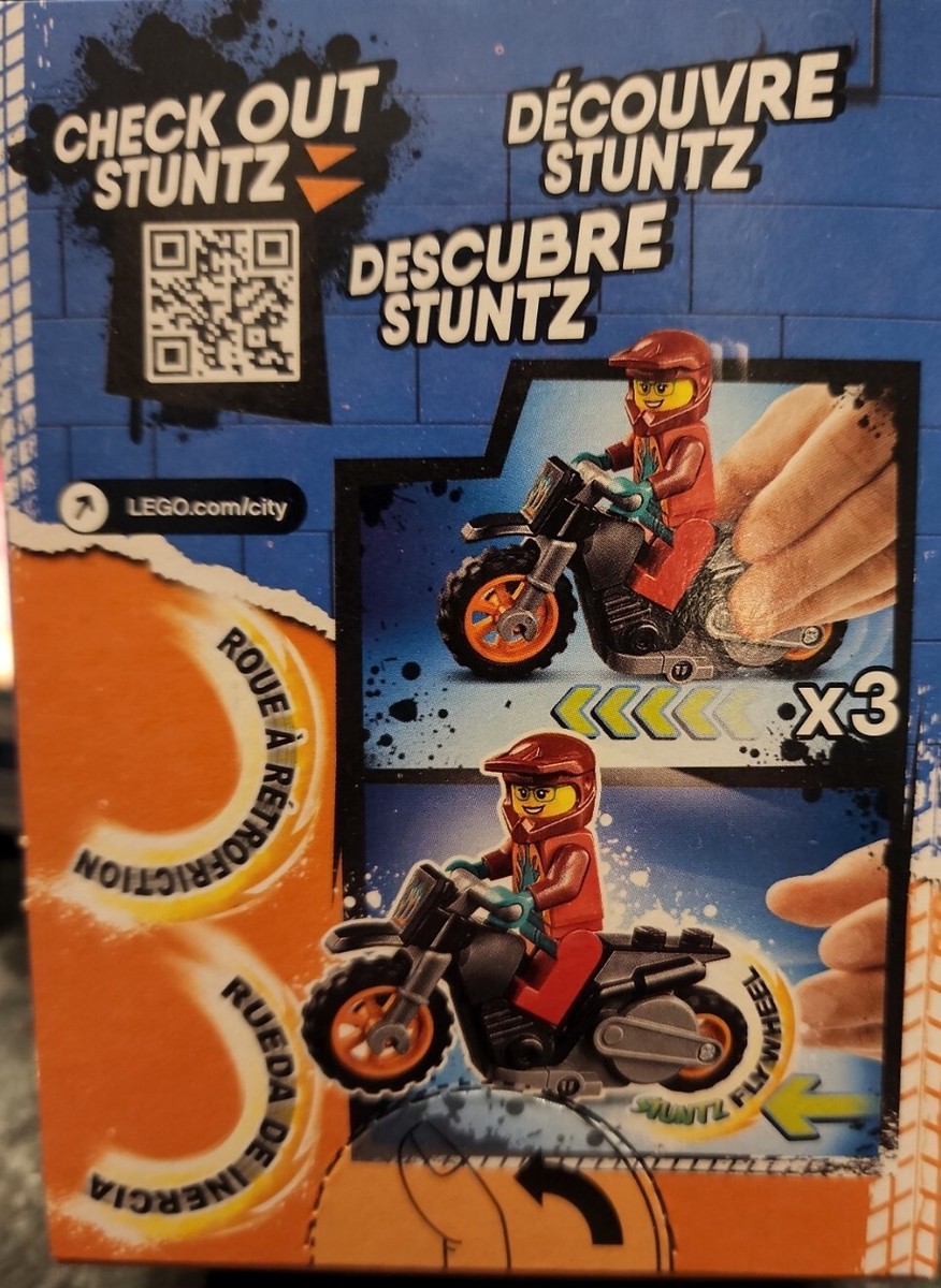 LEGO CITY: Fire Stunt Bike (60311) for sale online | eBay