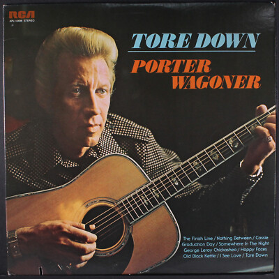 PORTER WAGONER: tore down RCA 12'' LP 33 RPM