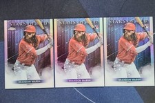 2022 Topps Update Brandon Marsh Stars Of The MLB Chrome And Base