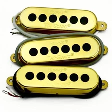 1 Set Original Genuine Burns Tri-sonic Single Alnico Pickups For Electric Guitar
