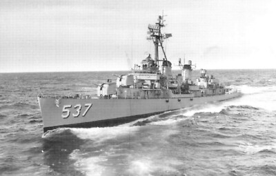 Postcard USS Sullivans DD-537