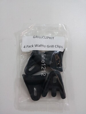 Package of 4 Replacement Car Audio Waffle Speaker Grill Clips Clamps