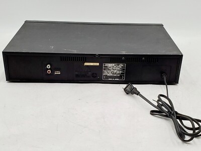Fisher AD-862 Single CD Player, Hi-Fi, Black, Stereo L/R RCA