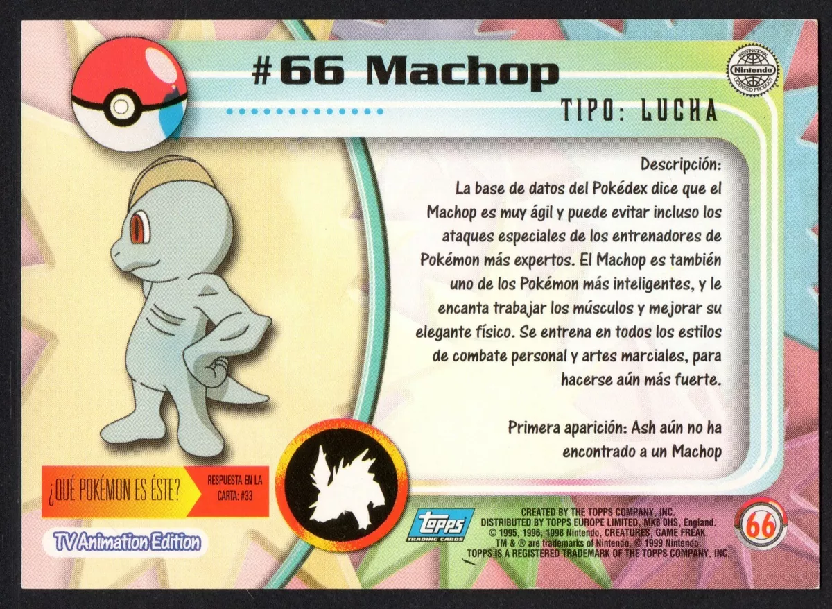 machop: características, ataques e estatísticas