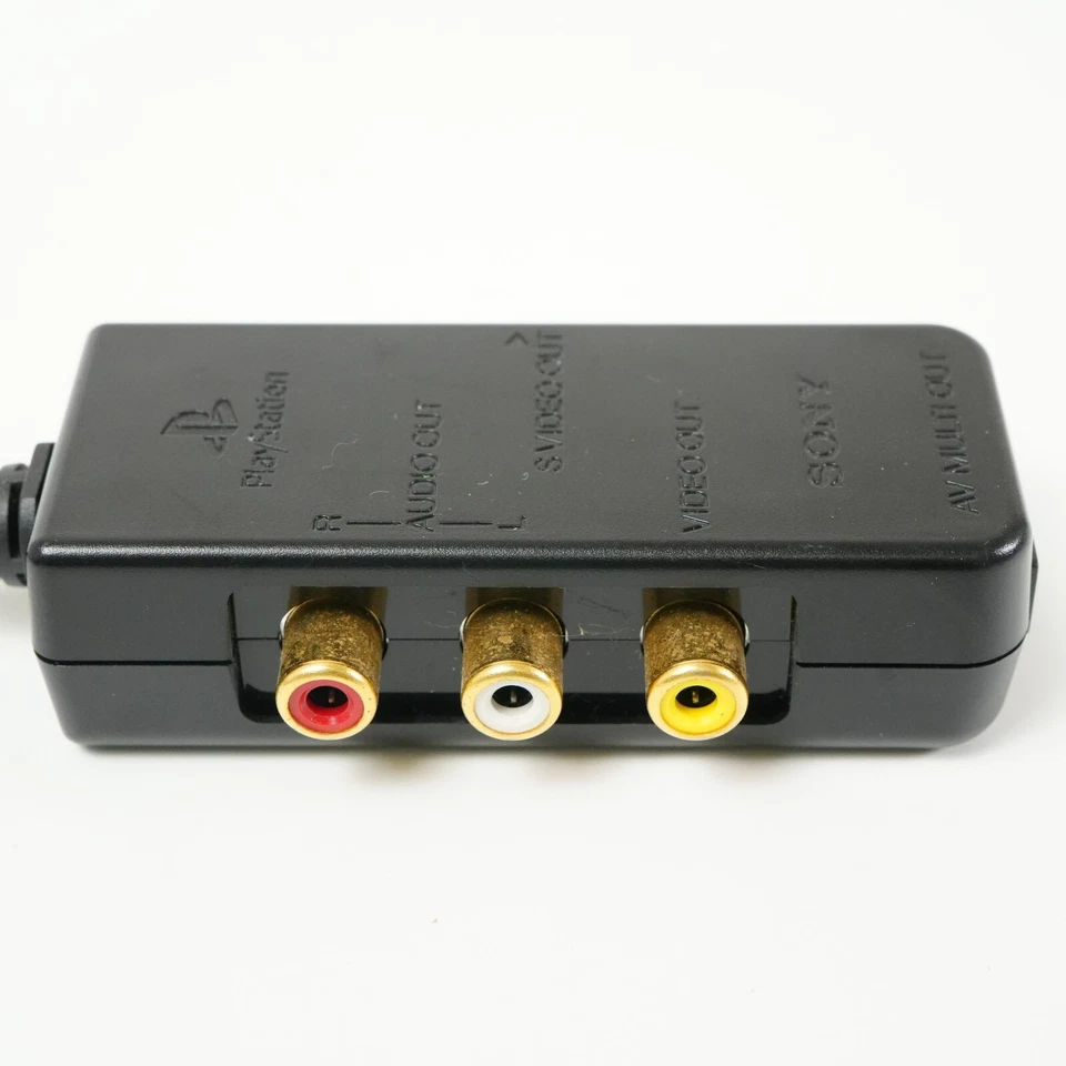 SONY PS2 Official RCA AV ADAPTOR S Video terminal SCPH-10130 Playstation 2 - Image 2 of 4