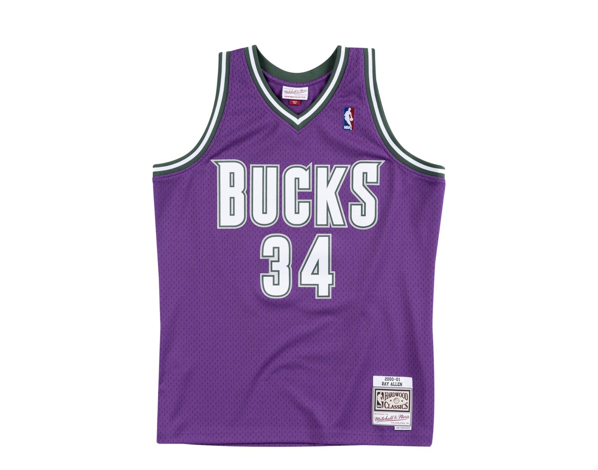ray allen bucks swingman jersey