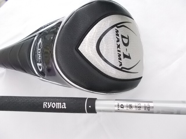 Golf Driver Ryoma D-1 Maxima Type D Tour AD MX-D (SR) 10.5 45.25