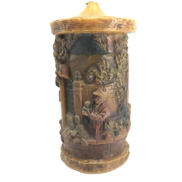 German Eternal Candle Johann Gunter Walldurn Baden 9" Garden Man with