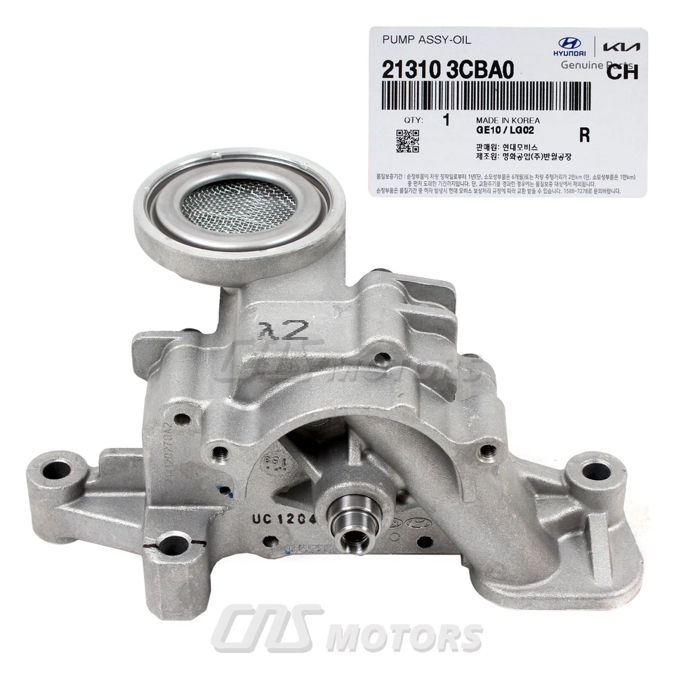 ⭐GENUINE⭐ Oil Pump for Azera Santa Fe Genesis Coupe Sorento Sedona V6 213103CBA0 - Imagem 4 de 4