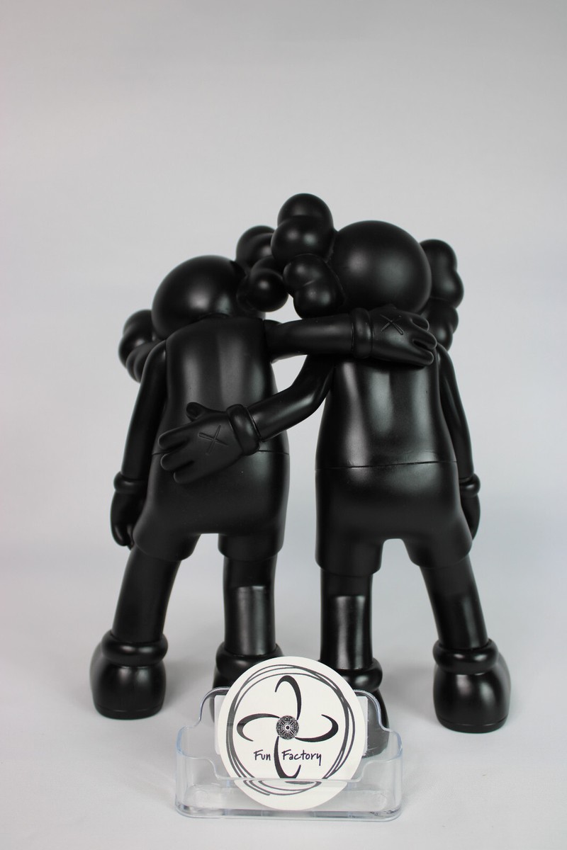 KAWS Along The Way Vinyl Figure Black | eBay