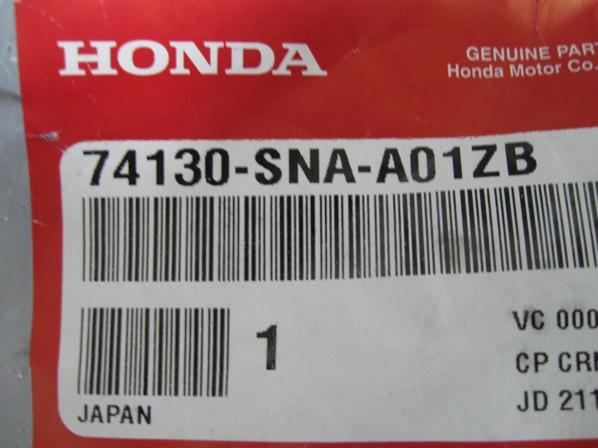Honda 74130-SNA-A01ZB Pearl Ivory Hood Release Wire Cable for 06