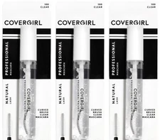 (3pk) CoverGirl Natural Lash Professional Mascara Clear Gel for Lashes & Brows