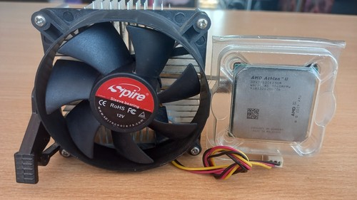 AMD Athlon II ADX2450CK23GM WAEGC AE 1040MPMW 9J83326J00706 with Radiator Cooler - Picture 8 of 14