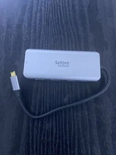 SELORE USB C Hub HDMI Adapter for MacBook Pro , 9 in 1 USB-C to HDMI Dongle