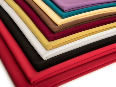Tissu Crêpe Kelly - 50 Cm X 150 Cm (Largeur) - 100% Polyester - Pour Couture & Draperie - Neuf