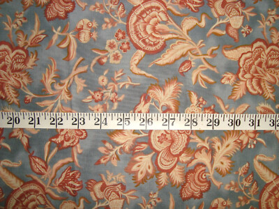 3 Yard 4 in Long  Vintage Cotton  Floral Fabric Moda by Robyn Pandolph 44'' wide