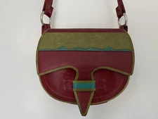 Vintage Jerico Hand Made Leather Bag Colombia