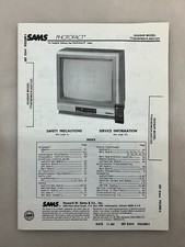 Quasar TT4278XW Service Manual Sams Photofact Free Shipping