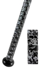 Vulcan Black and Gray Camo Bat Tape looks great on any Baseball Bat
