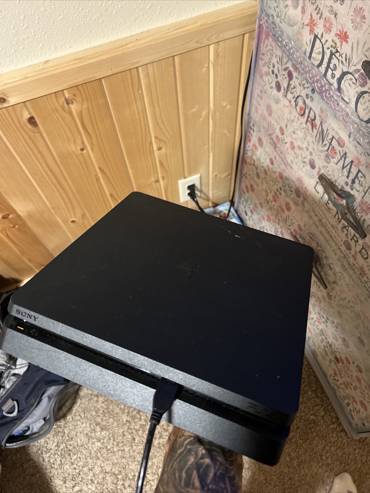 Sony PlayStation 4 500GB Jet Black Console 858350004700 eBay