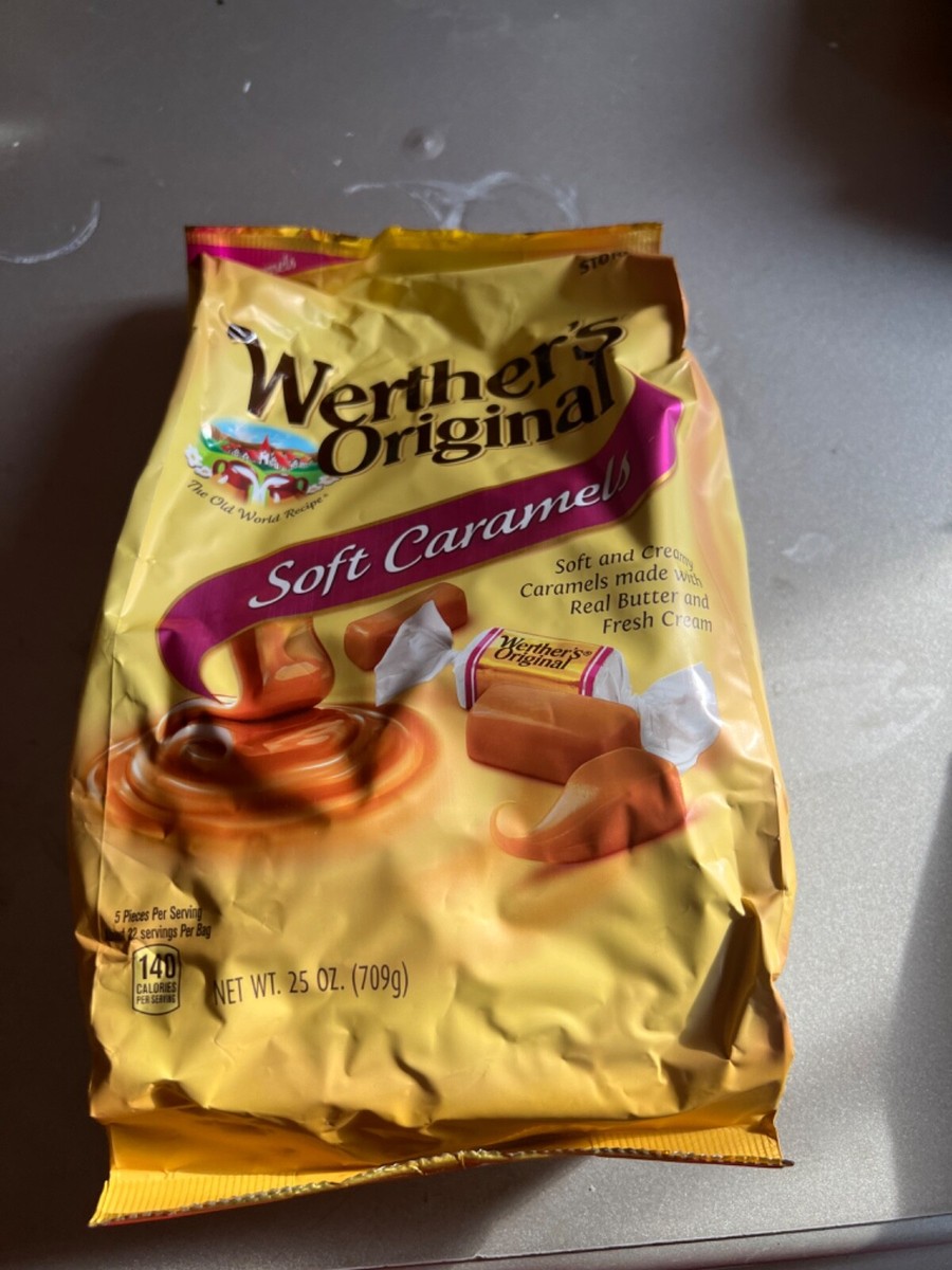 8 X 80g Packets of Werther's Original Sugar Butter Candies 640g Total for sale o