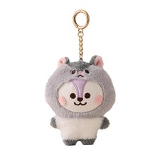 BT21 Baby Animal Series Plush Toy Keychain Soft Stuffed Pendant