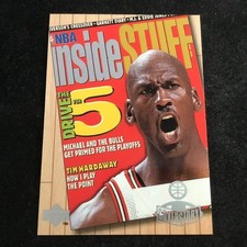 1998-99 Upper Deck Living Legend Cover Story #C6 Michael Jordan HOF CHI Bulls