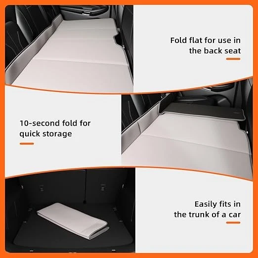 Colchón de asiento trasero plegable no inflable para automóvil SUV camión Foto 4 de 4