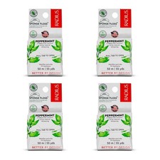 Radius Peppermint Dental Floss 55 Yards 55 Pack of 4 ,