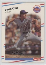 1988 Fleer David Cone #131 1hb4
