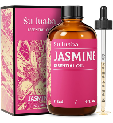 #ad #ad SU JUABA Jasmine Essential Oil 4 Oz 100% Pure Natural Aromatherapy Oil for Diff $12.80