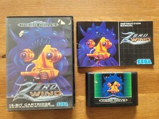 Thumbnail of ebay&reg; auction 336482645381 | Zero Wing Sega Mega Drive Spiel, cib , komplett mit Anleitung