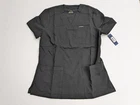 Jaanuu With Purpose Scrub Top, With Pocket, Size S, Black