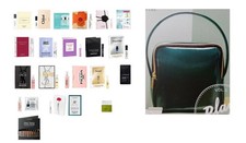 Sephora BEAUTY Holiday 21 Piece samples with Travel pouch case K2-1