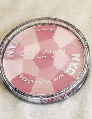 N.Y.C. NYC NEW YORK COLOR WHEEL Mosaico Polvo Facial PLUM PASSION 0145-06 Sellado - Imagen 1 de 4