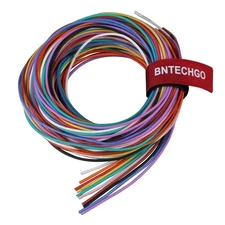 BNTECHGO 22 Gauge Silicone Wire Kit 10 Color Each 5 ft Flexible 22 AWG Strand...