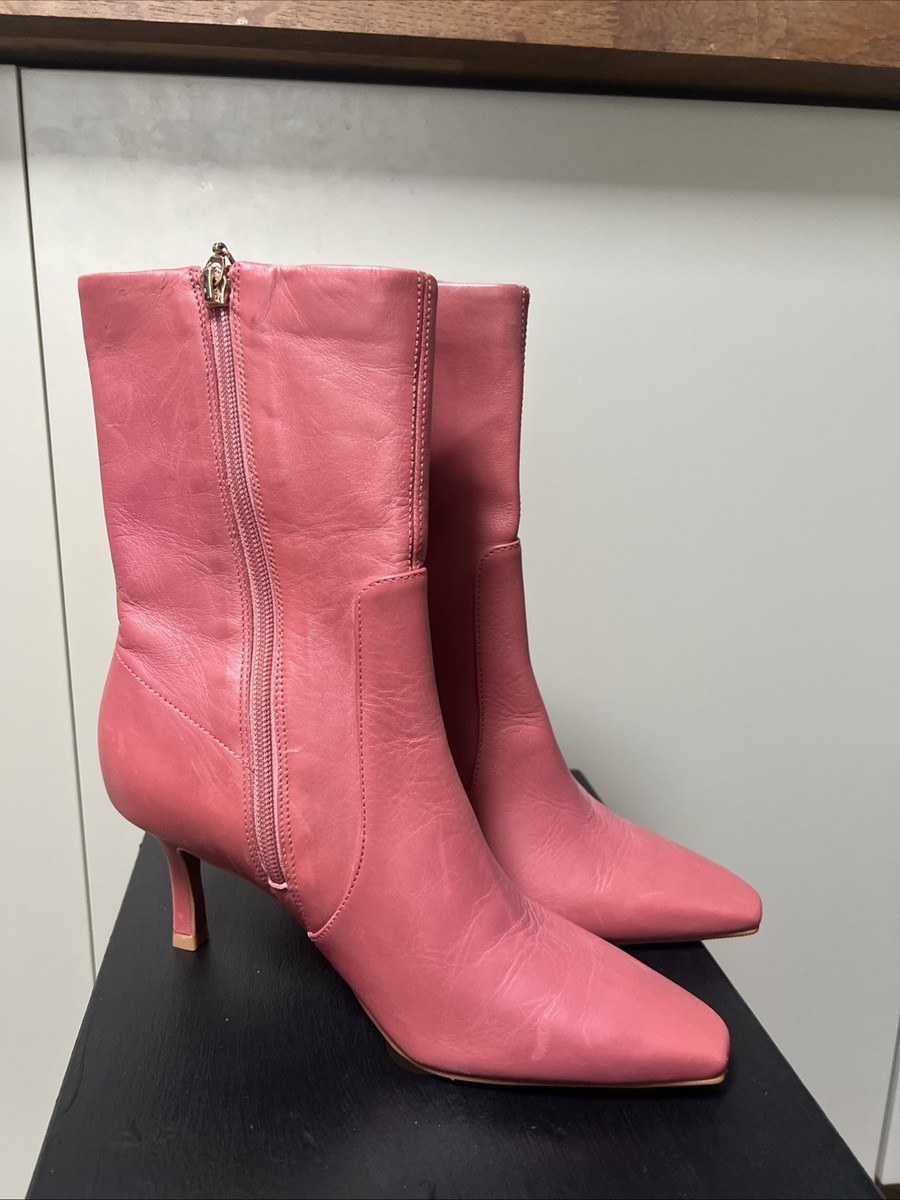 Womens Boots Ted Baker Pink Ankle Boots Ted Baker Pink Ankle Boots