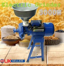 3000W Electric Mill Wet & Dry Grinder Machine Corn Grain Wheat Cereal Feed