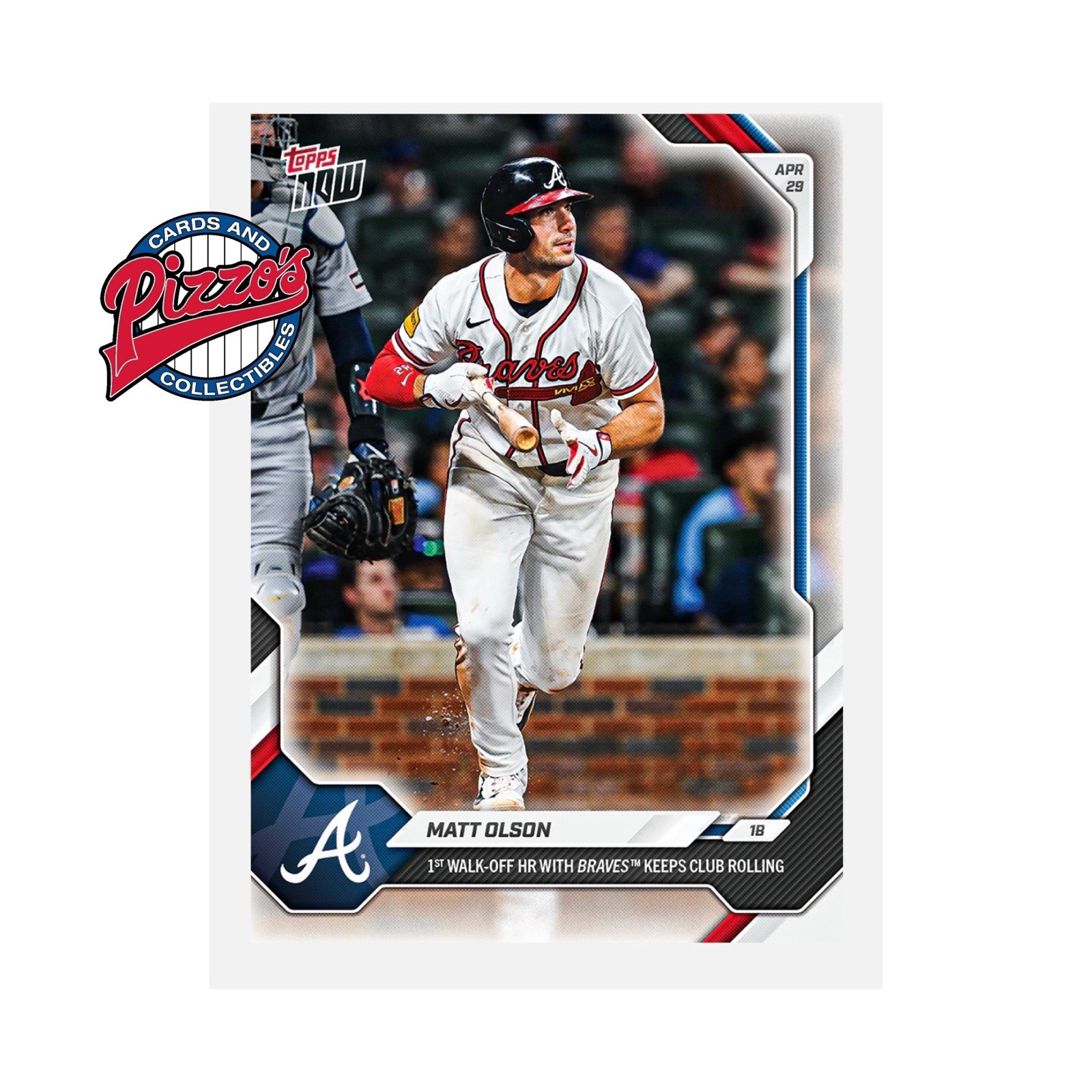 Matt Olson 1st Walk-Off HR W/ Braves 2026 MLB Topps NOW Card 140 In Hand