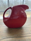 Fiestaware  67.25 oz. Large Disc Pitcher in the color Scarlet Red