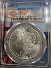 1881-S Morgan Silver Dollar $1 PCGS MS63 Witter Coin Shop Holder  Stunner!