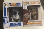 New ListingFunko Pop! Vinyl: Star Wars R2-D2 #31 and Chewbacca #239